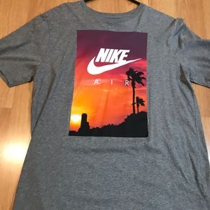 Grey Nike air shirt
